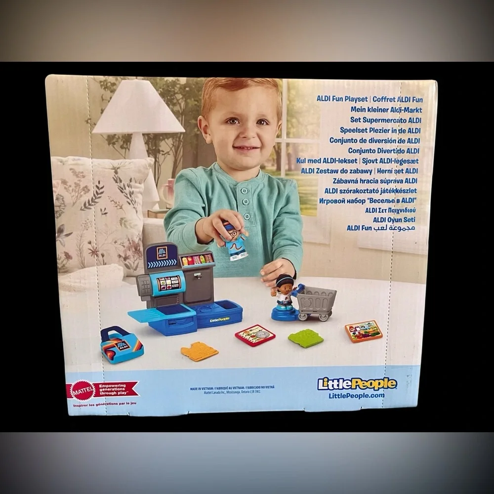 Fisher-Price Little People ALDI Fun Playset - Blue New in Original Package